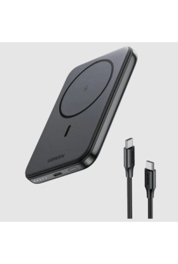 UGREEN 5000 mAh Wireless Magnetische Powerbank,Schwarz