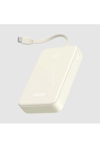 UGREEN 20000 mAh 22.5 W Powerbank mit integriertem USB-C-Kabel