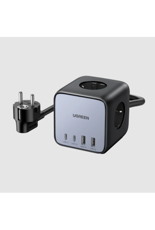 UGREEN DigiNest Cube 65 W USB-C Steckdosenleiste mit 6-Ports