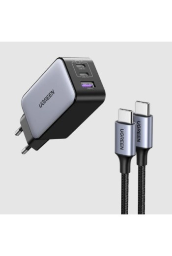 UGREEN 65 W USB-C GaN Ladegerät mit 3-Ports