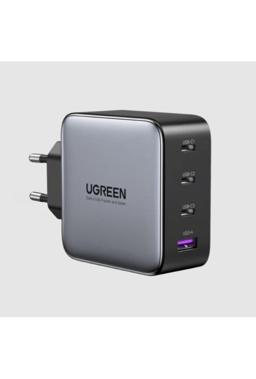 UGREEN 100 W USB-C GaN Ladegerät mit 4-Ports