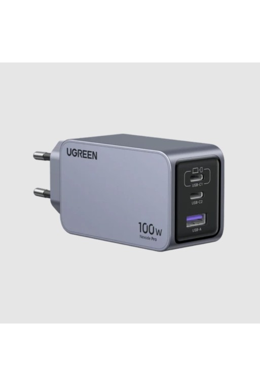 UGREEN Nexode Pro 100 W USB-C Mini GaN Ladegerät mit 3-Ports