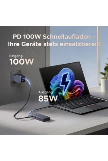 UGREEN Revodok Pro 7-IN-1 10 Gbps Dual 4K-60Hz USB-C Hub