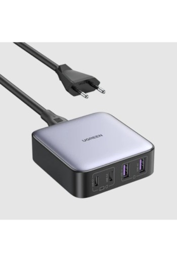 UGREEN Nexode 65W USB C Ladegerät GaN USB C Netzteil 4 Port PD Charger kompatibel