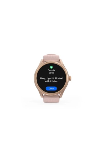 Hama Smartwatch "5010", Schlafüberwachung, rund, wasserdicht, 1,38“, Rosé