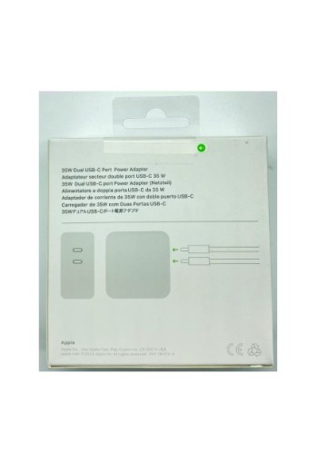 Apple 35W Dual USB‑C Port Power Adapter