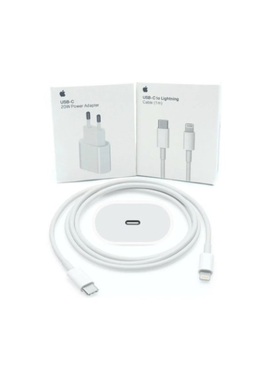 Original Apple 20W Adapter Schnell Ladegerät + 1m USB C