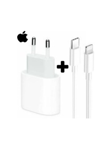 Apple 20W USB-C Power Adapter mit Apple Lightning auf USB-C Ladekabel (2m)