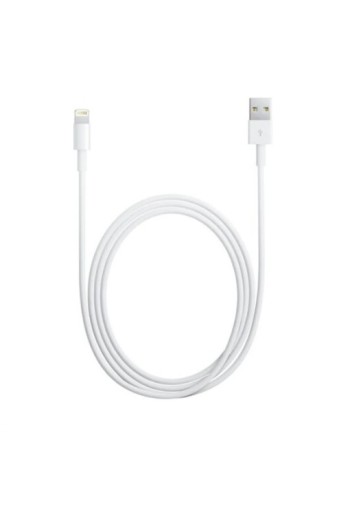 Apple Original Lightning Datenkabel für iPhone, iPad / 8-Pin auf USB, MD818ZM/A, weiß, 1m