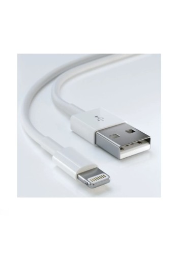 Apple Original Lightning Datenkabel für iPhone, iPad / 8-Pin auf USB, MD818ZM/A, weiß, 1m