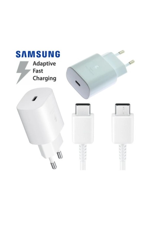 Original Samsung EP-TA800 USB-C Super Fast Charger Netzteil Schnell Ladegerät + Ladekabel