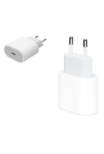 Apple 20W Power Adapter Ladegerät USB-C für iPhone 11, 12, 13 Pro Max, 14 Pro Max