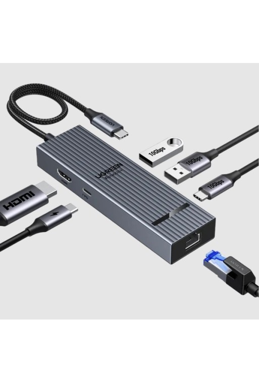 UGREEN Revodok Pro 10 Gbps HDMI 4K@60Hz USB-C 3.2 Hub