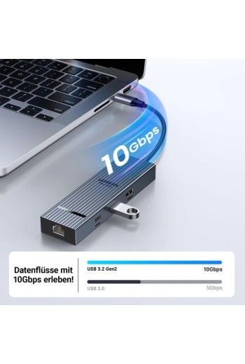 UGREEN Revodok Pro 10 Gbps HDMI 4K@60Hz USB-C 3.2 Hub